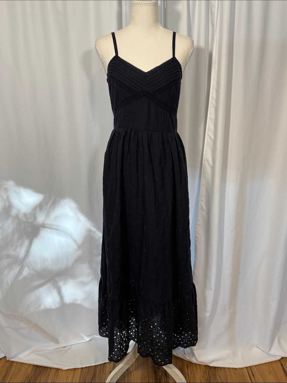 Universal Thread Navy Spaghetti-Strap Maxi Dress